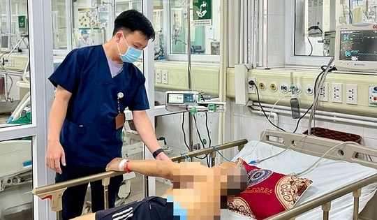 Cụ ông mất nửa lượng máu trong cơ thể do mắc sốt xuất huyết