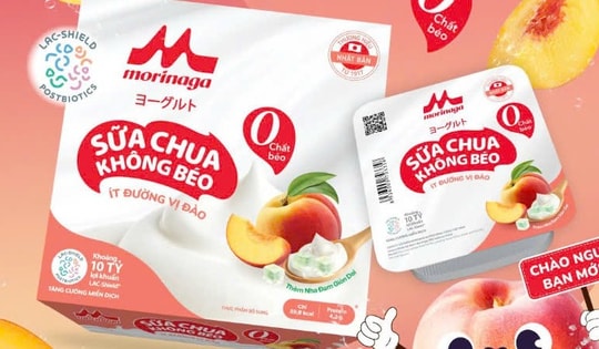 Ra mắt sản phẩm Sữa chua không béo Morinaga Nha đam vị đào trong xu hướng phát triển mạnh mẽ của thị trường