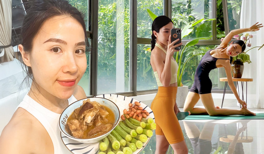 Bà mẹ 2 con lấy lại vòng eo 64cm: Bí quyết ở thứ tự ăn uống và thời điểm tập yoga siết mỡ trong ngày