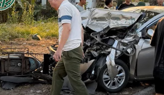 Khống chế kẻ 'ngáo đá' cướp xe gây tai nạn, dùng xẻng hành hung cụ ông tai biến tử vong