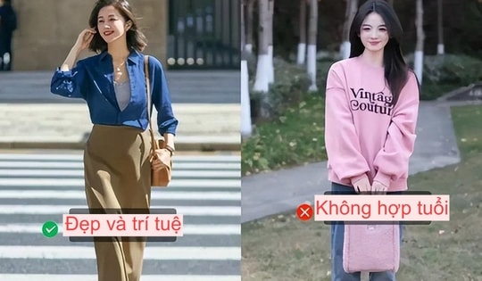 Phụ nữ trung niên nên nói không với quần áo bó sát và váy ngắn