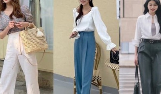 Tại sao mặc quần ống rộng không đẹp?