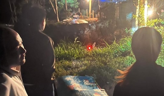 Hà Nội: Danh tính 4 nạn nhân trong vụ xe máy lao xuống mương nước ở Chương Mỹ