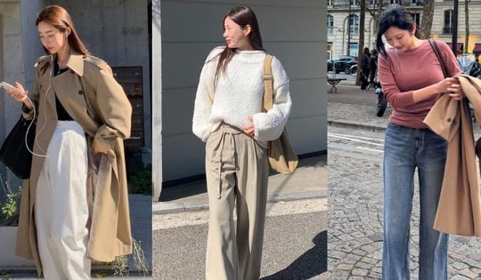 Mặc đẹp không khó với 10 cách phối quần ống rộng