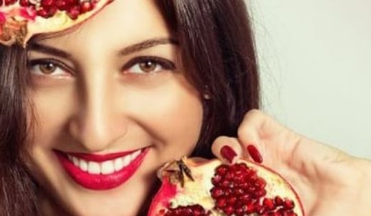 Làm đẹp da với nước ép lựu