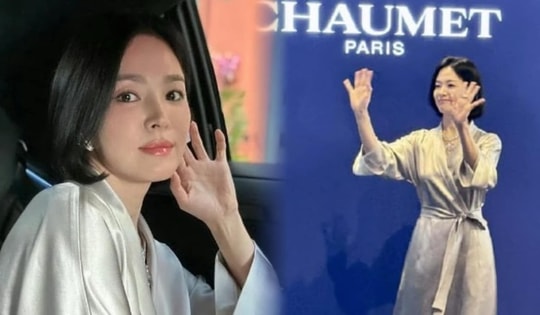 Chuyện gì thế này: Song Hye Kyo mặc đồ ngủ, đeo trang sức tiền tỷ mà chấn động cả showbiz