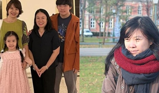 Hai người con của nhà báo Tạ Bích Loan: Con gái làm đạo diễn, con trai cao lớn khôi ngô