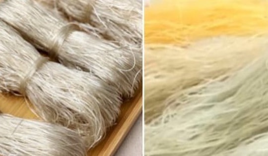 Cách phân biệt miến dong thật giả