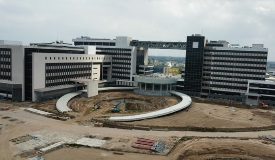 Quy mô 'hoành tráng' của Bệnh viên Đa khoa 700 giường Nam Định sau 18 năm thi công