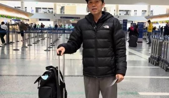 Vừa qua Mỹ vài ngày, Hoài Linh vội vàng trở về Việt Nam, nói một điều ở sân bay