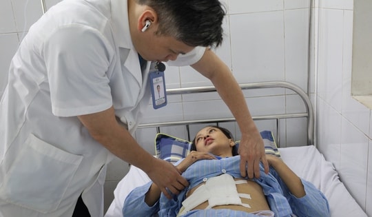 Cứu sống bệnh nhân sốc mất máu do chấn thương bụng, vỡ gan