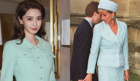 Angelababy học hỏi Công nương Diana nhưng "tự hủy" vì 1 chi tiết