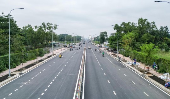 Diện mạo mới đường kết nối sân bay Tân Sơn Nhất trước ngày thông xe