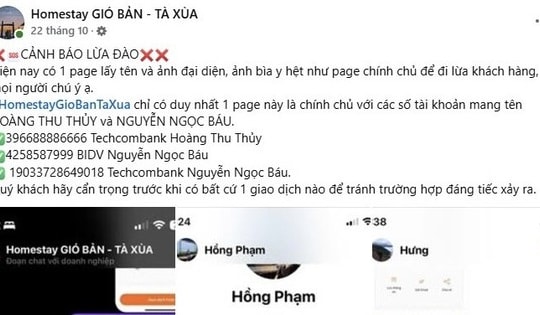 Chục triệu đi tong chỉ vì đặt phòng nhầm fanpage giả mạo