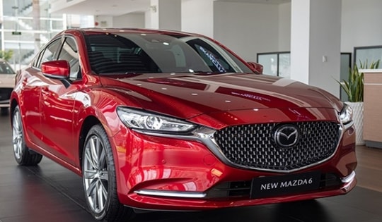Giá lăn bánh Mazda6 mới nhất giảm sâu, cực hấp dẫn nhờ ưu đãi lớn, Toyota Camry, Kia K5 lo không lại doanh số