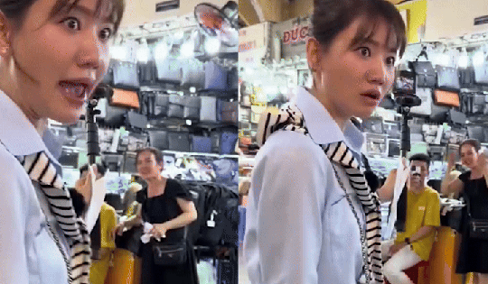 Hari Won lộ khoảnh khắc thái độ căng thẳng giữa nơi công cộng, chuyện gì đây?