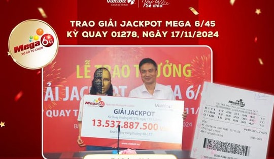 Trúng Vietlott, người phụ nữ cảm thấy lo lắng vì lần đầu được nhận số tiền lớn