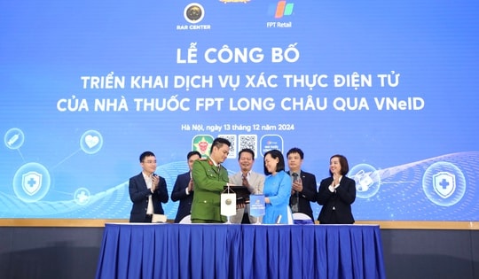 Người dân có thể dùng VNeID để mua thuốc trực tuyến từ FPT Long Châu