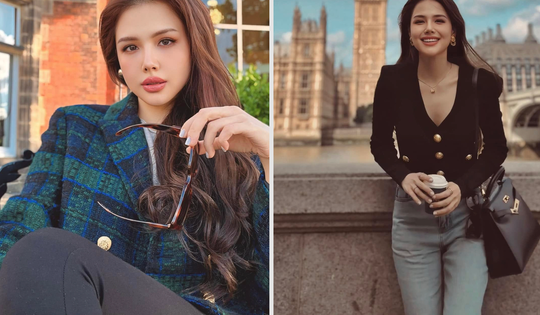 Style mùa đông sexy của 'nàng dâu hào môn' Phanh Lee ở trời Tây