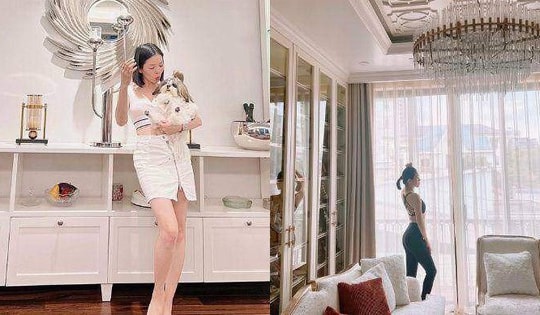 Điểm chung 'đỉnh nóc kịch trần' trong thiết kế 'nhà siêu giàu' của Lệ Quyên và NTK Thái Công