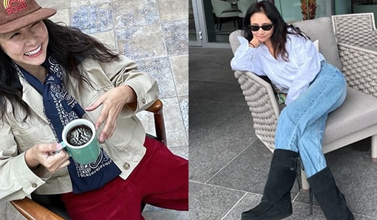 Người đẹp phim 'Sex is Zero' U50 trẻ trung ngỡ ngàng nhờ cách mix đồ freestyle cực chất