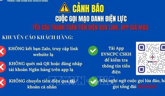 Cảnh báo tình trạng giả dạng nhân viên điện lực đòi tiền
