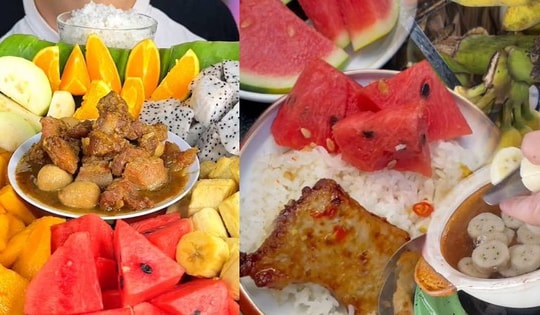 Cơm độn chuối, dưa hấu, xoài: Sự kết hợp 'lạ đời' nhưng lại là đặc sản dân dã của người miền Tây