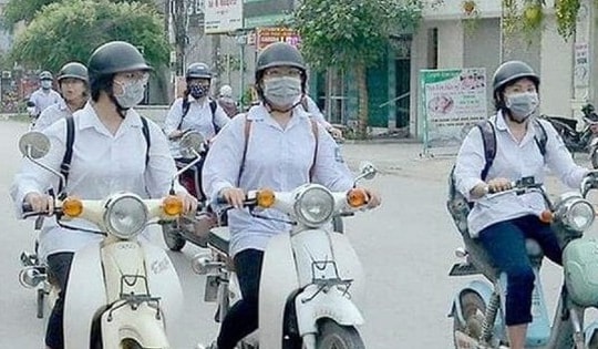 Từ 1/1/2025, học sinh sẽ không được lái xe máy dưới 50cc khi chưa thực hiện quy định này