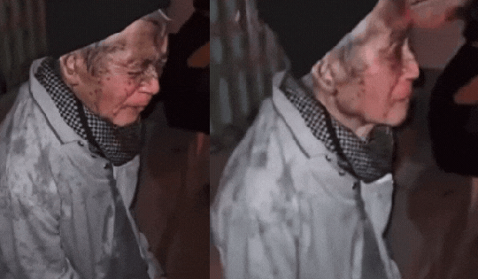 Xót xa hình ảnh cụ ông bị bỏng trong vụ cháy tại khu tập thể Thanh Xuân Bắc đêm qua