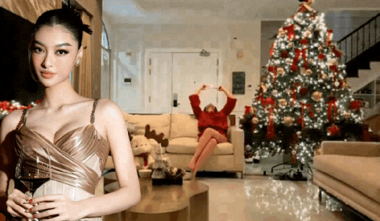 Giáng sinh ngoại lệ của 'phú bà' 10x Lona Kiều Loan trong căn duplex hạng sang