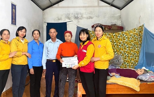 Tình cảm của bạn đọc Báo Sức khỏe và Đời sống đến với 2 trường hợp ở Nam Định