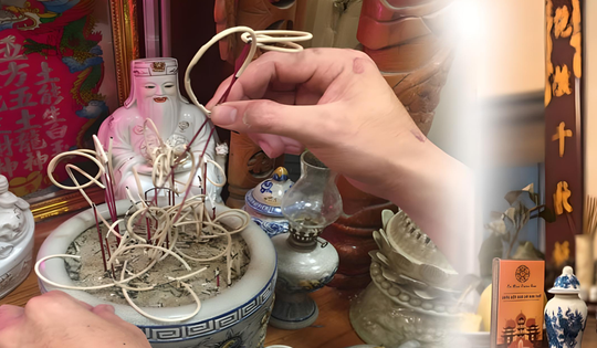 Cách rút chân nhang bàn thờ Thần tài, ông Địa không phạm vào đại kỵ
