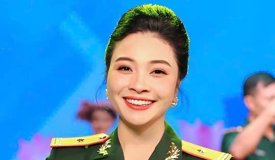Nỗi niềm sâu kín của nữ thiếu tá xinh đẹp hay đóng phim lên sóng giờ vàng VTV