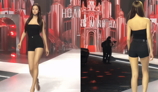 Camera bắt trọn đôi chân "triệu đô", Hoa hậu Việt mà tưởng thiên thần Victoria's Secret