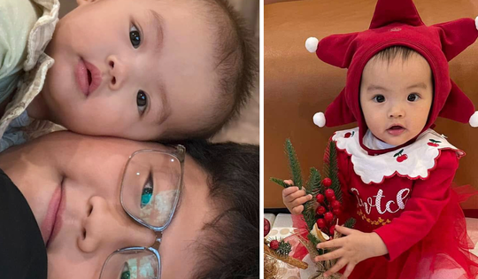 Biểu cảm ngộ nghĩnh của con gái 'Thị Tằm' nhà Thu Quỳnh