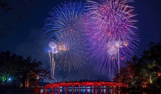 Những địa điểm bắn pháo hoa dịp Tết Dương lịch 2025?