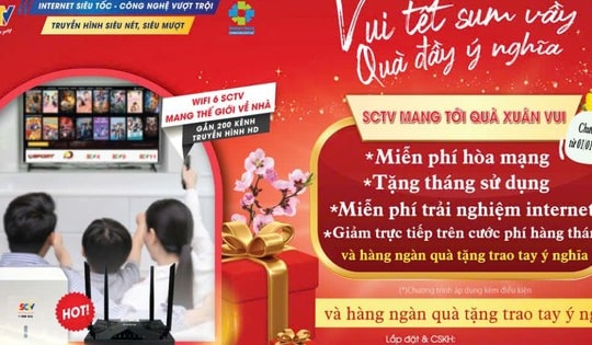 Internet và Truyền hình SCTV: Tiện ích hiện đại cho cuộc sống gia đình Việt
