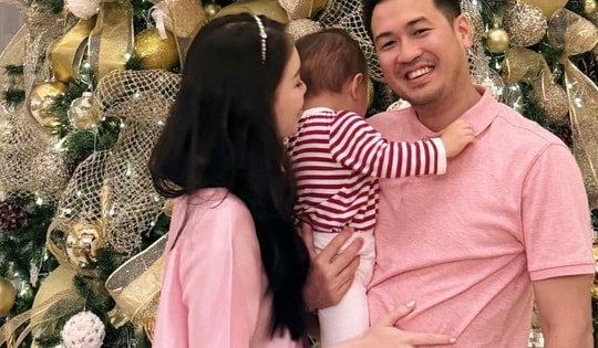 Linh Rin khoe ảnh gia đình 3 người, ái nữ hào môn gây chú ý khi lộ diện