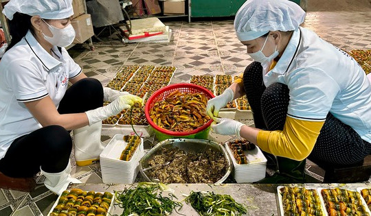 Làng chế biến lươn lớn nhất xứ Nghệ tất bật vào Tết