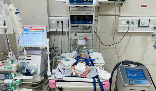 Em bé sơ sinh ở Vĩnh Phúc thoát chết nhờ kỹ thuật 'ngủ đông'