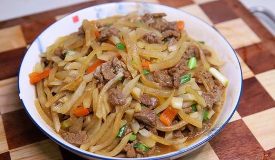 Chỉ mất khoảng 15 phút nấu là bạn đã có món rau củ ngon hoàn hảo lại giúp bổ phổi, dưỡng khí huyết, tốt cho hệ tiêu hóa