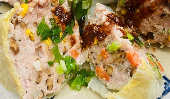 Thêm cách chế biến từ loại rau cải thảo tốt cho não bộ, xương khớp vô cùng bắt mắt, ăn là nghiền