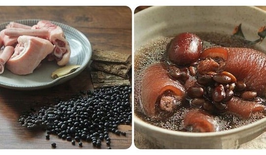 Đậu đen hầm đuôi heo có tác dụng gì?