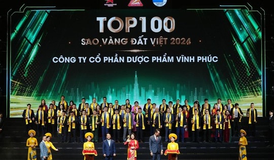 Vinphaco - Tiếp nối niềm tự hào Top 100 Sao Vàng đất Việt 2024