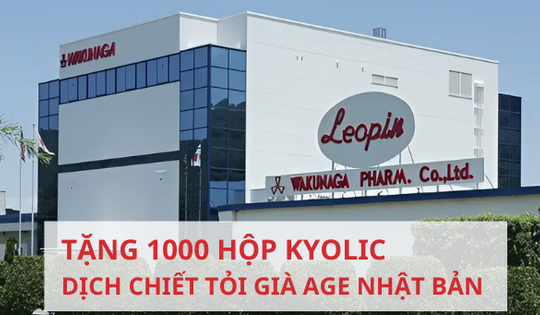 Wakunaga tặng 1.000 hộp – sản phẩm chứa dịch chiết tỏi già AGE cho người bị mỡ máu, xương khớp tại Việt Nam