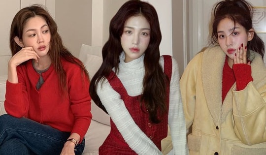 Diện đồ đỏ mix cùng màu gì để