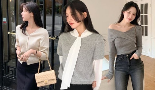 Không cần cầu kỳ, chị em sẽ mặc đẹp xuất sắc nếu tham khảo 10 cách diện áo len màu trung tính