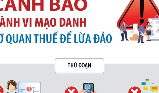 Cảnh báo hành vi mạo danh cơ quan Thuế để lừa đảo