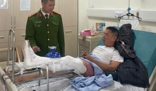 Bắt đối tượng ‘đi bão’ tông gãy chân công an ở Hà Nội