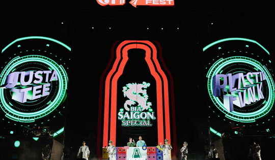 Hàng ngàn khán giả cháy hết mình cùng Bia Saigon Special tại City Tết Fest